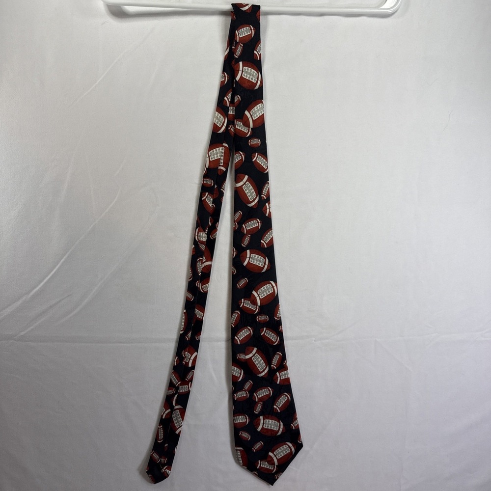 Designs of A Rodgers Handmade Football Necktie Sports Athletic Coach Novelty Tie